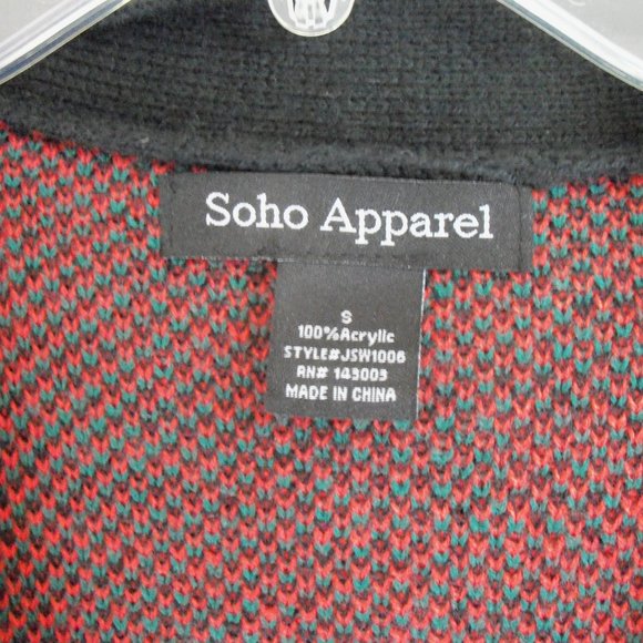 Soho Apparel acrylic cardigan (#EV1212) - Picture 2 of 5